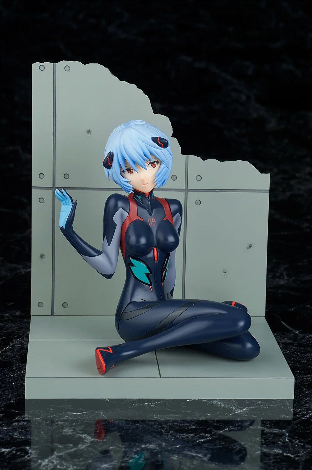 BellFine Rei Ayanami Plugsuit Ver. Scale Figure - Rebuild of Evangelion