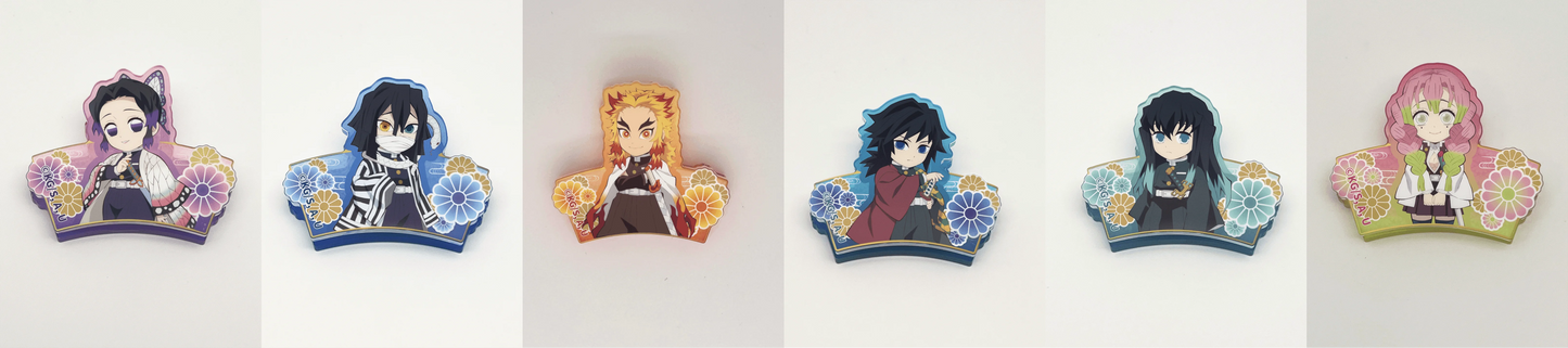 Demon Slayer - Floral PP Clip (Box of 6)