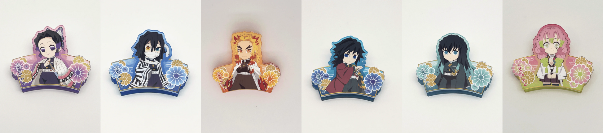 Demon Slayer - Floral PP Clip (Box of 6)