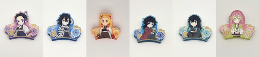 Demon Slayer - Floral PP Clip (Box of 6)
