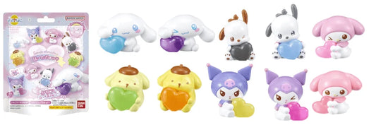 Sanrio Bath Bomb Bikkura Heart Hugz ♡ "Sanrio" (Blind Box/15), Bandai Lifestyle Bath Bomb