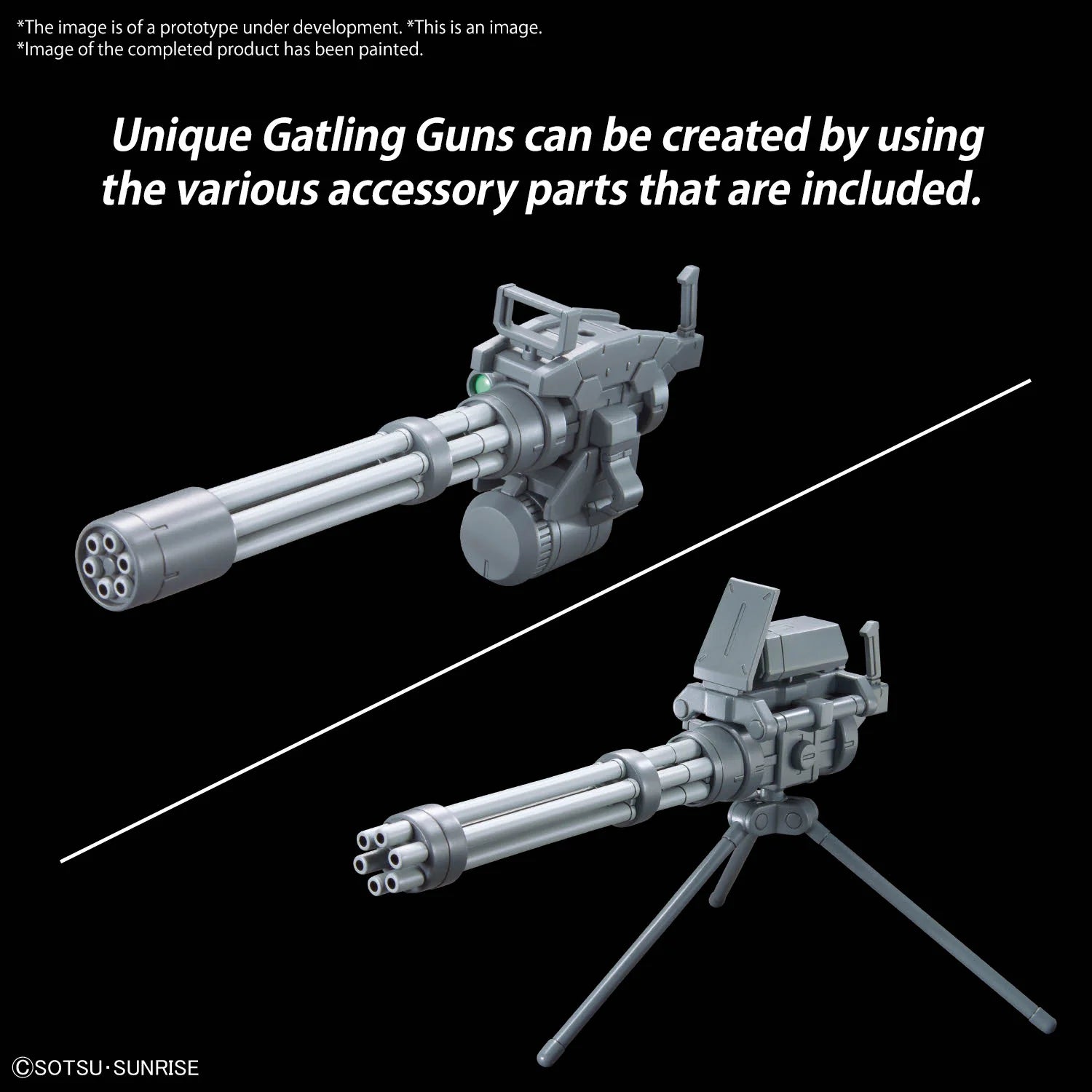 Gunpla 09 Giant Gatling Option Parts Set