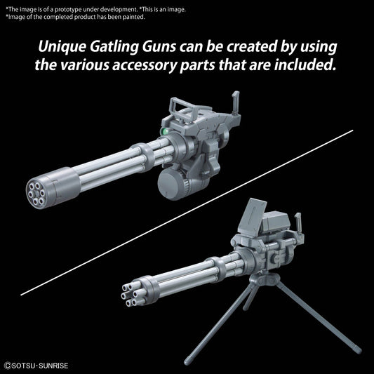 Gunpla 09 Giant Gatling Option Parts Set
