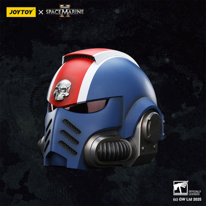 Ultramarines Lieutenant Titus' MKX Helmet