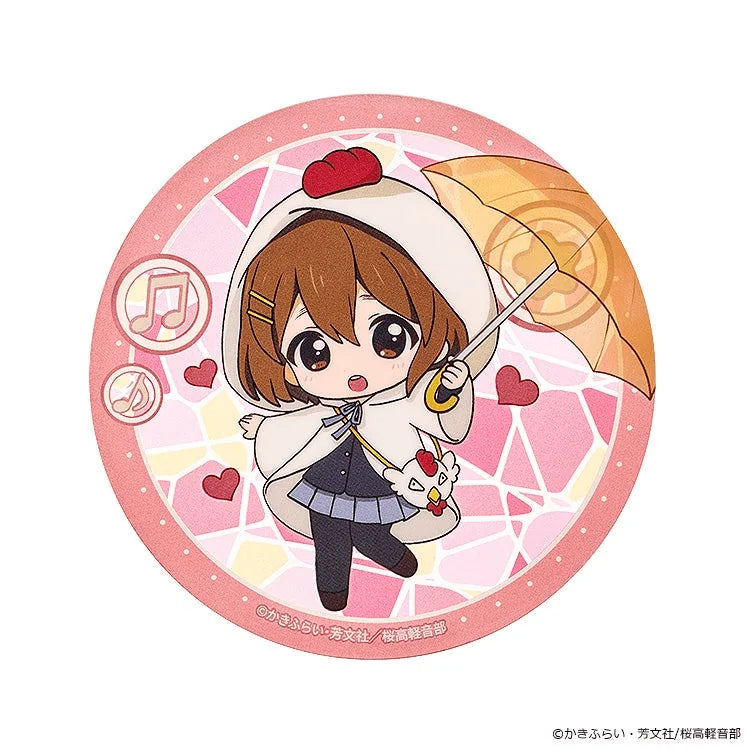 K-ON! Fluffy Rain Series Acrylic Coaster Yui Hirasawa