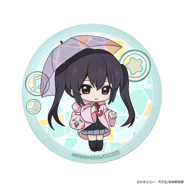 K-ON! Fluffy Rain Series Acrylic Coaster Azusa Nakano