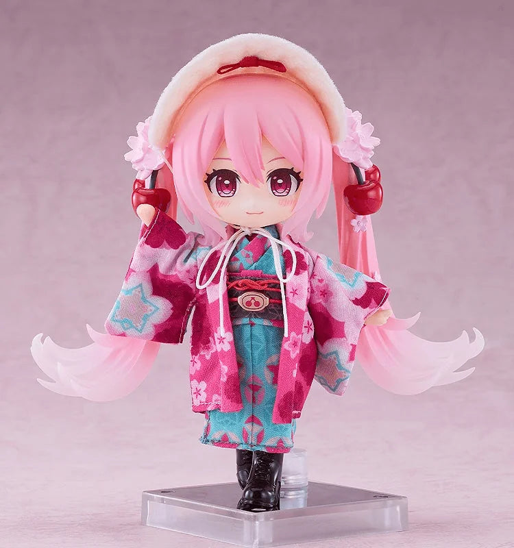 Good Smile Company Nendoroid Doll Sakura Miku Hirohako 2025 Ver. Hakodate