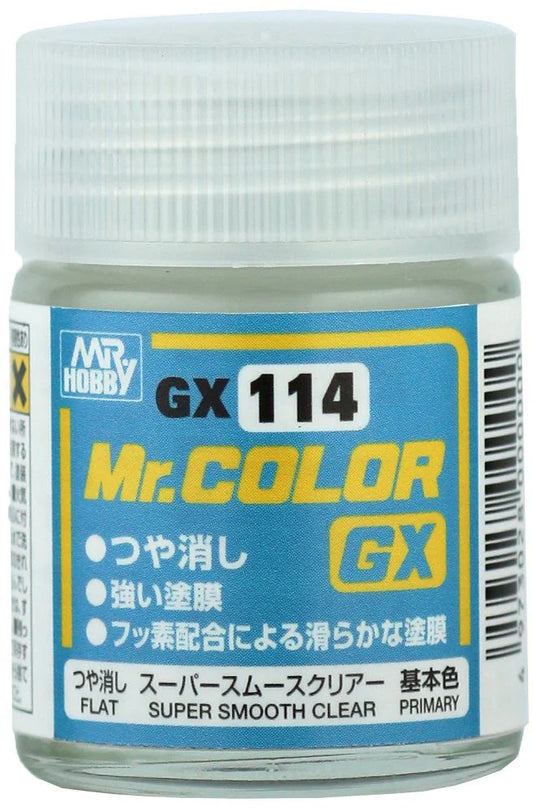 Mr Color GX 114 - Super Smooth Clear Flat (Box of 6)