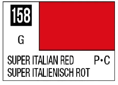 Mr. Color 158 - Super Italian Red (Gloss/Primary Car) (Box of 6)