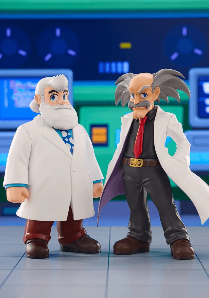 Kotobukiya Dr. Wily & Dr. Light Mega Man OSHI WORKS Figures