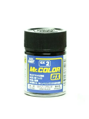 Mr Color GX 2 - Black (Box of 6)