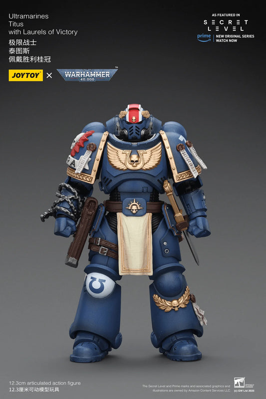 Ultramarines Titus with Laurels of Victory