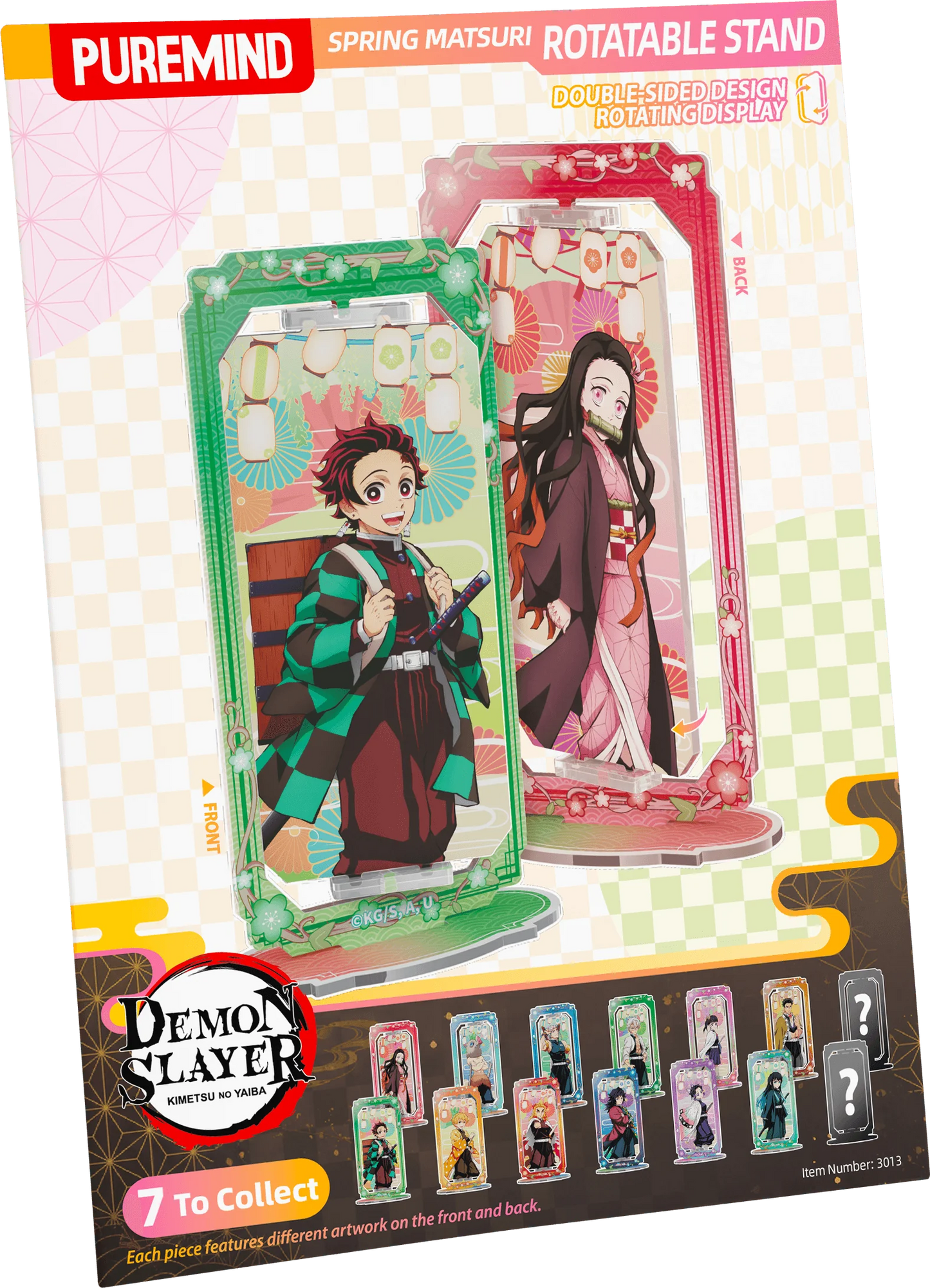 Demon Slayer - Spring Matsuri Rotatable Stand (Box of 6)