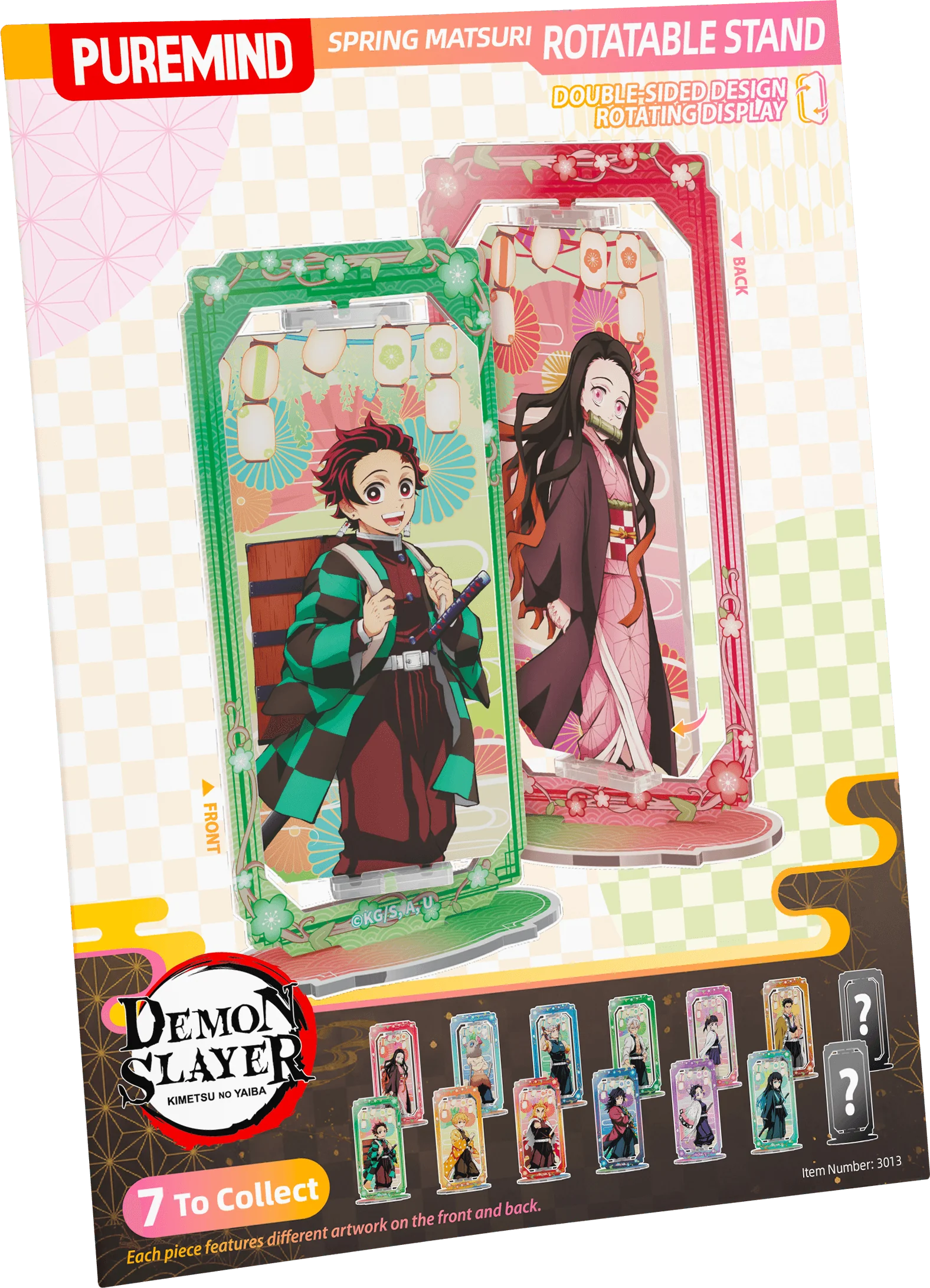 Demon Slayer - Spring Matsuri Rotatable Stand (Box of 6)