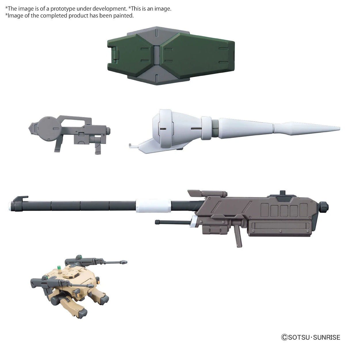Option Parts Set 11 Smoothbore Gun for Barbatos