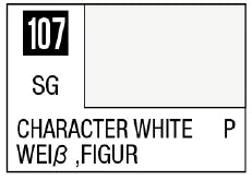 Mr. Color 107 - Character White (Semi-Gloss/Primary) (Box of 6)