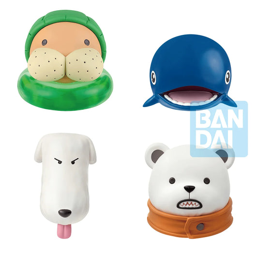 One Piece Head Magnet (Animals)