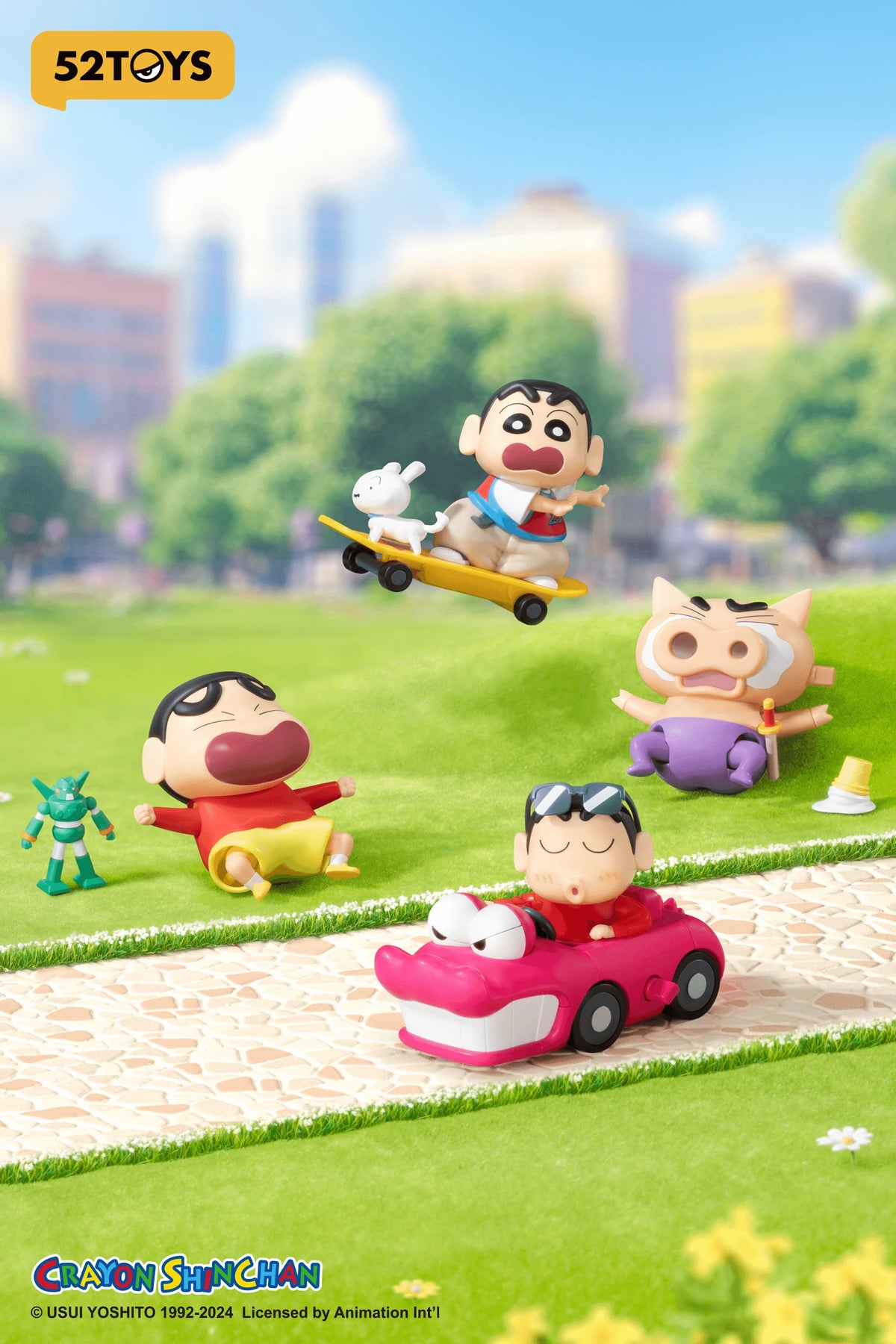 Crayon Shinchan Dynamic Shin-Vibes (Box of 4)