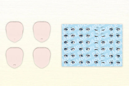 Kotobukiya Sousai Shojo Teien Customized Face & Decal Set Vol. 3