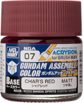 GUNDAM ASSEMBLE COLOR CHAR'S RED