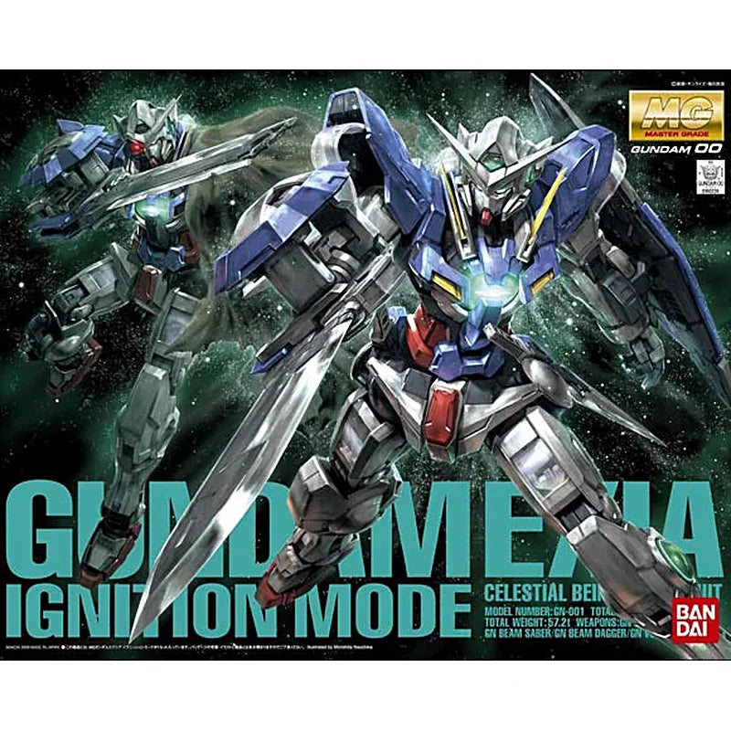 MG 1/100 Gundam Exia (Ignition Mode) Model Kit