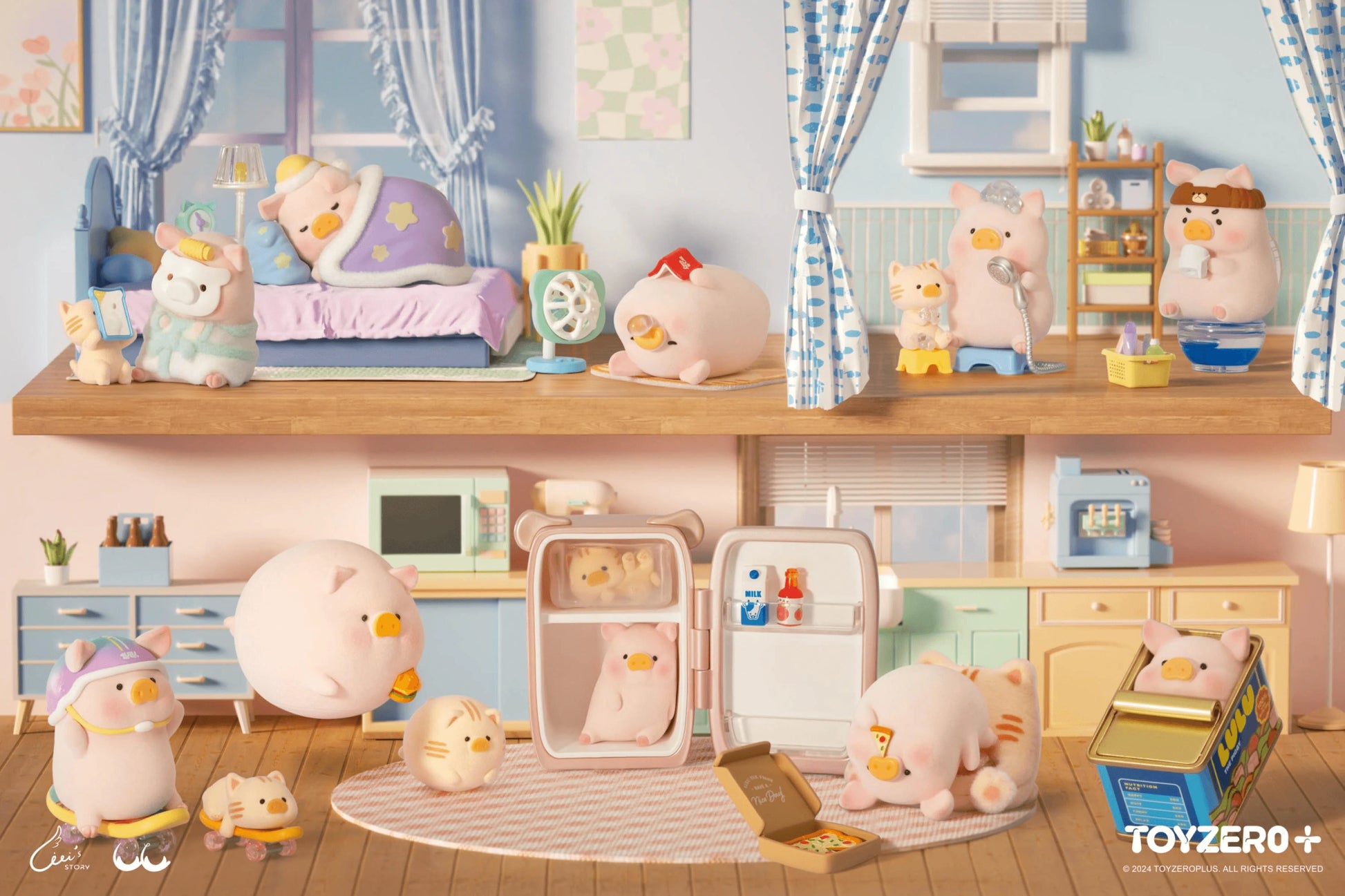 LuLu the Piggy - Stay with You Series (Box of 8)