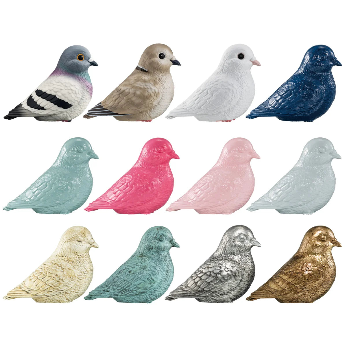 Tenori Friends - Pigeons - Imagination Mix (Box of 12), Bandai Shokugan Tenori Friends
