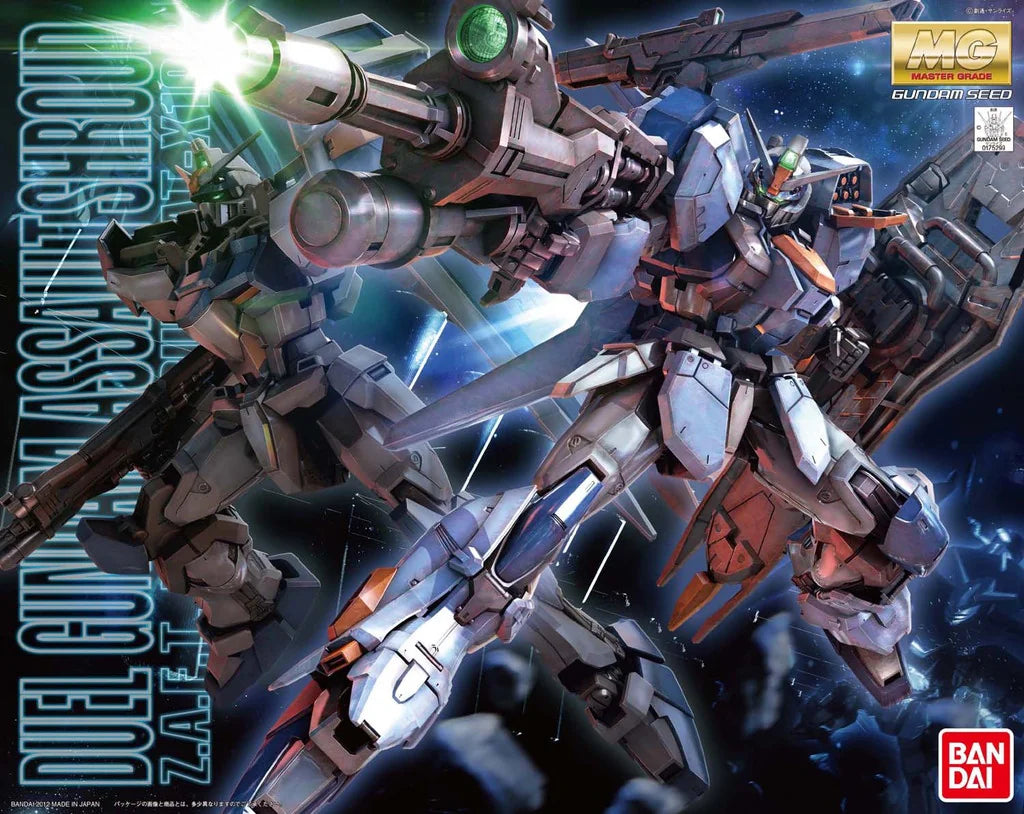 MG 1/100 Duel Gundam Assaultshroud Model Kit