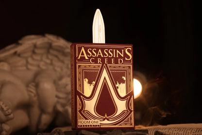 Assassin's Creed Legacy Ver. II Playing Cards - Garnet Hidden Blade Edition