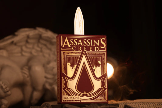 Assassin's Creed Legacy Ver. II Playing Cards - Garnet Hidden Blade Edition