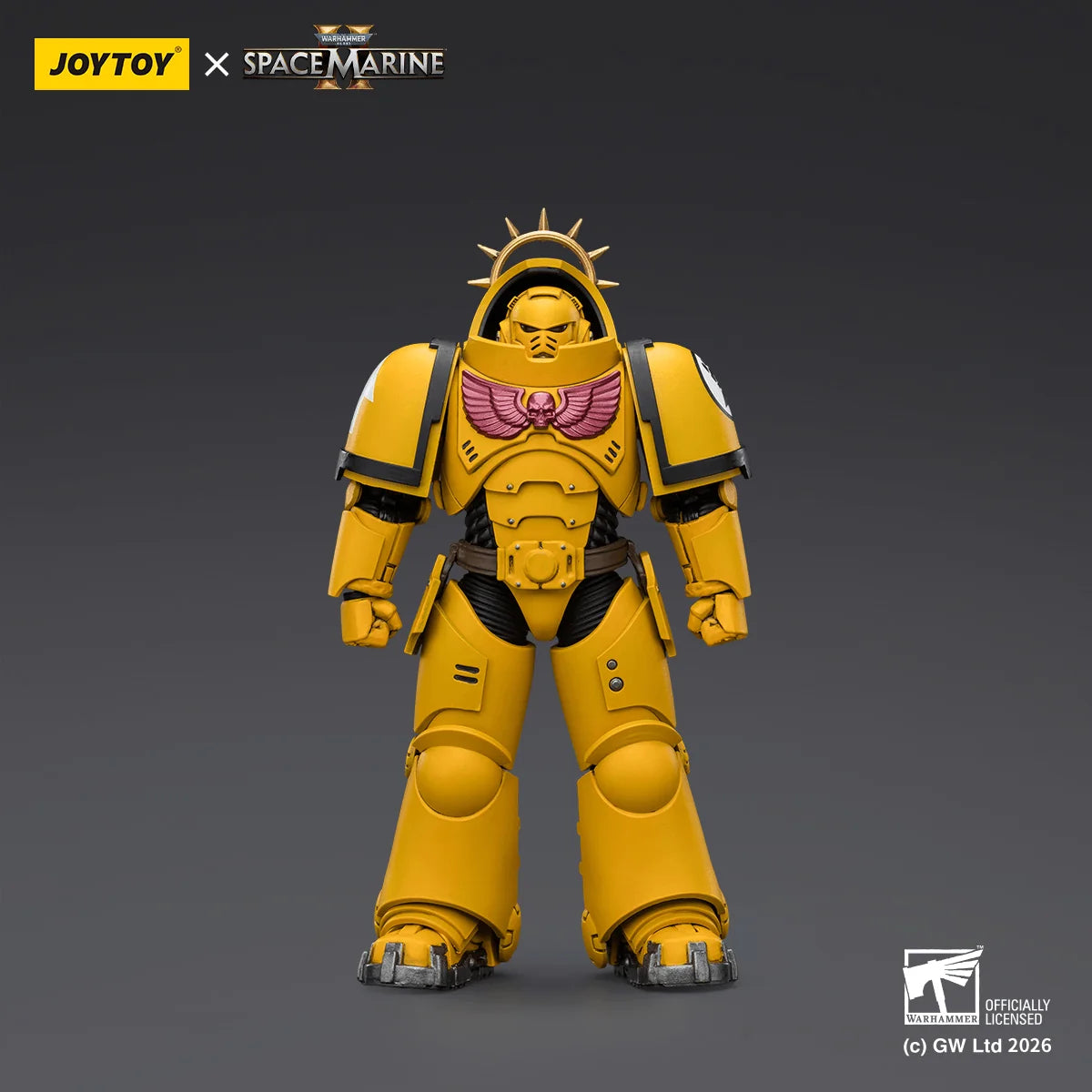 Game Edition Imperial Fists Heavy Intercessor with Heavy Bolt Rifle and Bolt Pistol