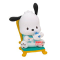 Sanrio Characters Nakayoshi Memories Tea Party Pochacco & Hello Kitty Figure