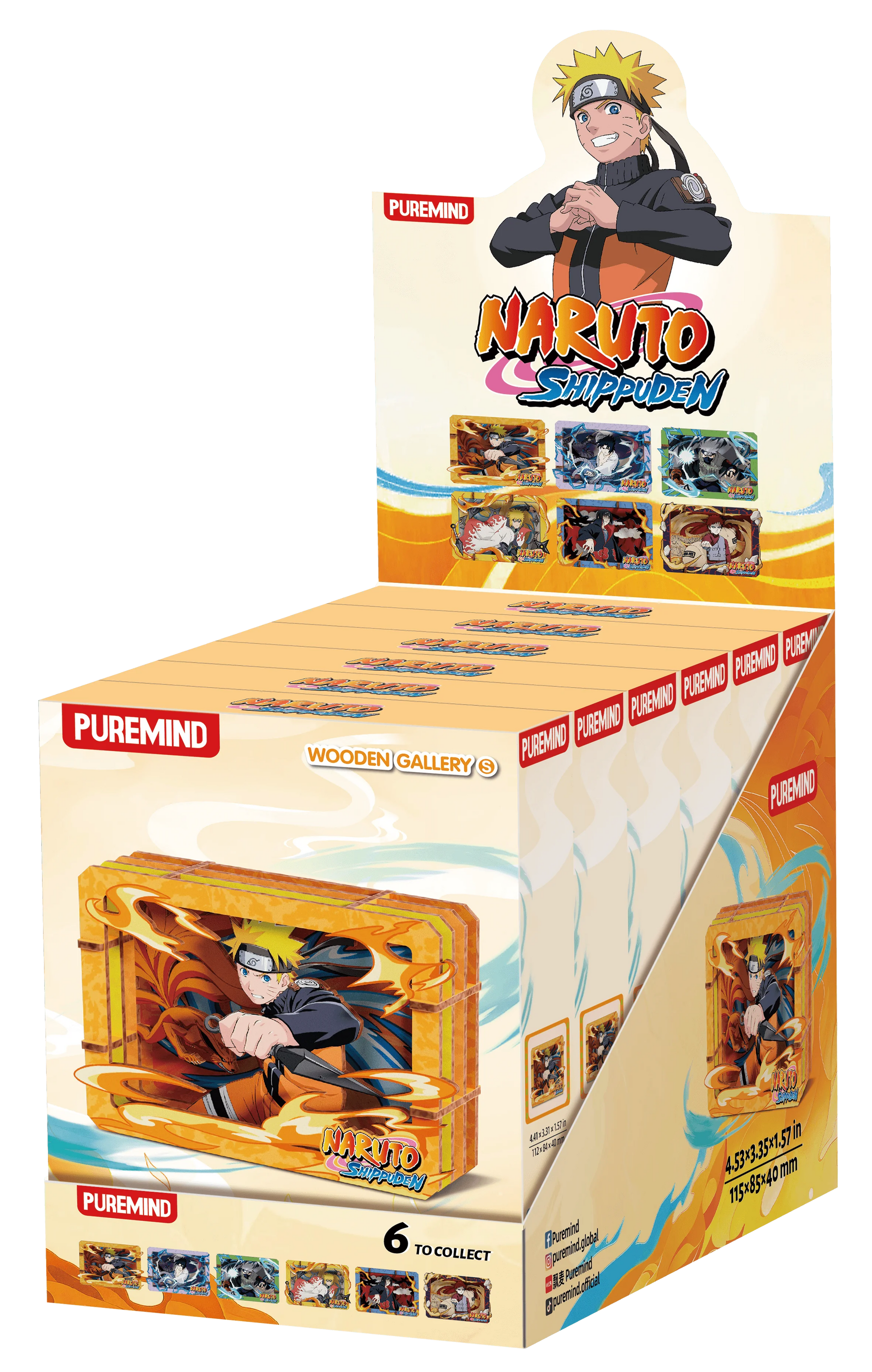 Naruto Shippuden - Ninjutsu Ultimate Arts - S (6 units/set) (Box of 6)