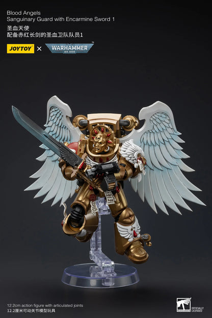 Blood Angels Sanguinary Guard with Encarmine Sword 1