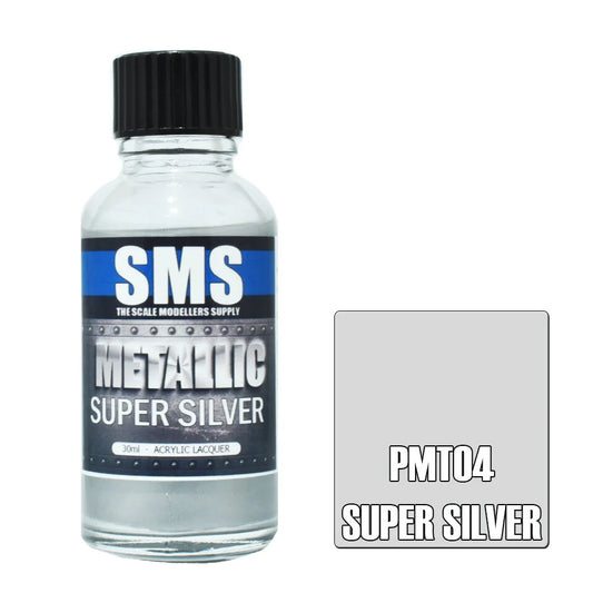 Metallic SUPER SILVER 30ml (Box of 6)
