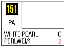 Mr Color Spray - S151 White Pearl (Gloss/Primary) (Box of 6)