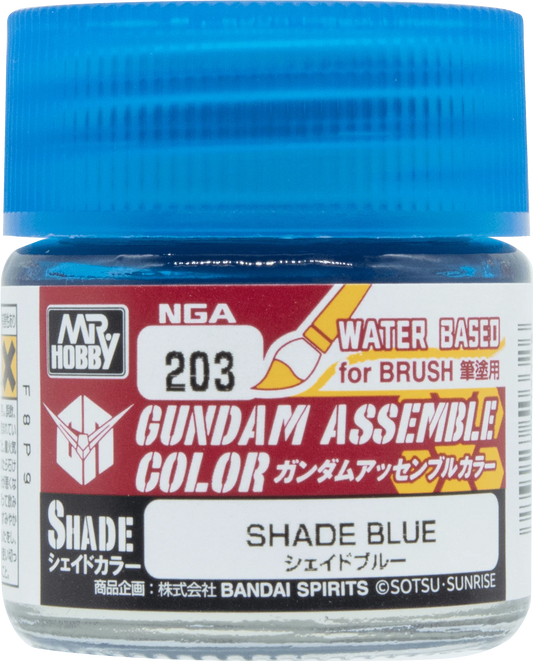 GUNDAM ASSEMBLE COLOR SHADE BLUE (Box of 6)