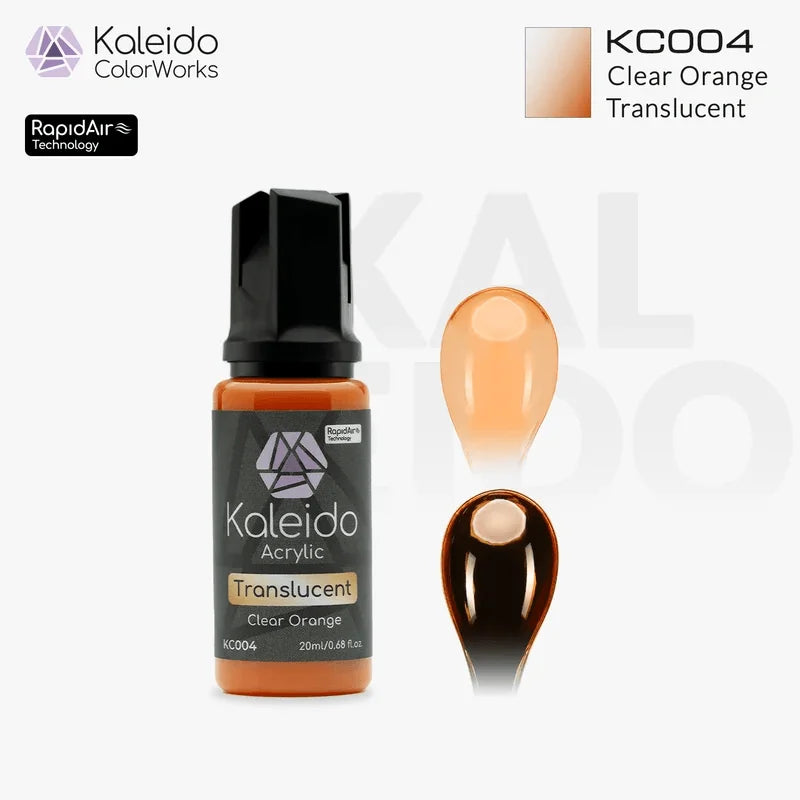 KC004 Clear Orange (Box of 6)