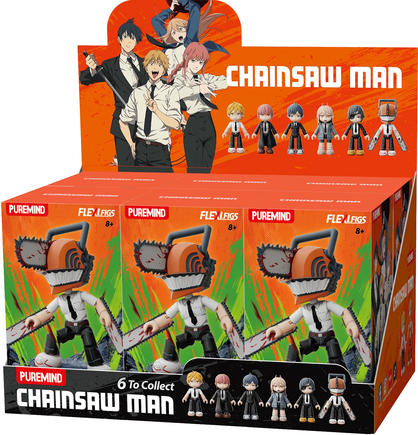 Chainsaw Man - Demon Hunter Squad (6units/set) (Box of 6)