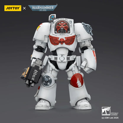 White Scars Terminator 2 with Power Fist and Storm Bolter