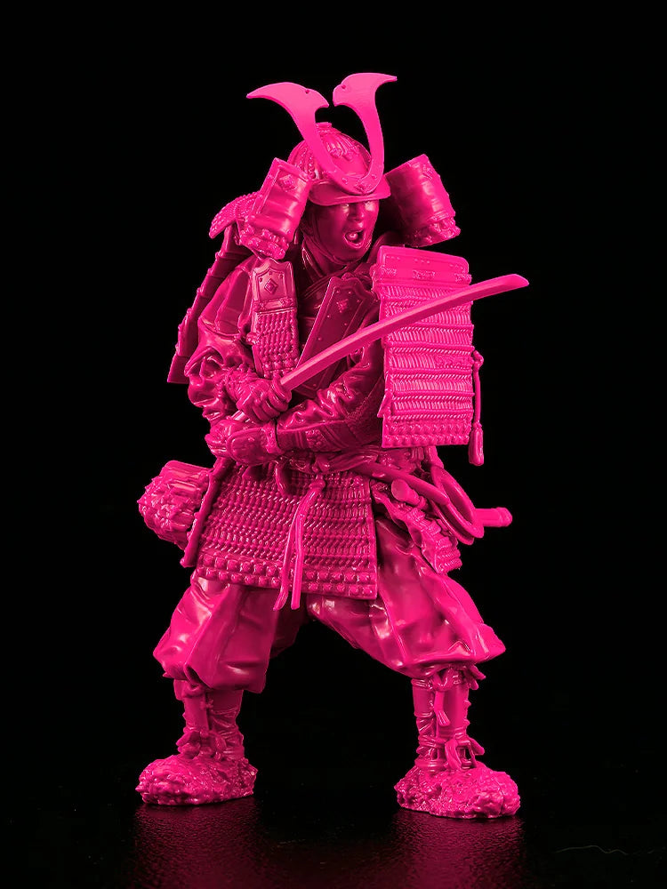 Good Smile Company PLAMAX 1/12 Kamakura Period Armored Warrior Pink Model Kit