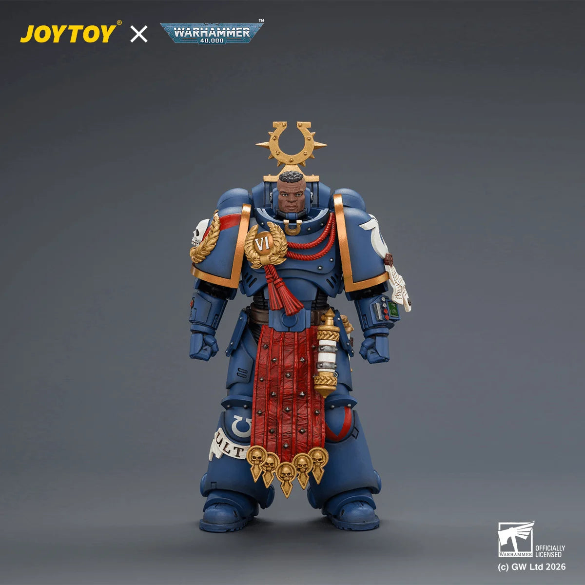 Ultramarines Ferren Areios with Thunder Hammer and Bolt Pistol