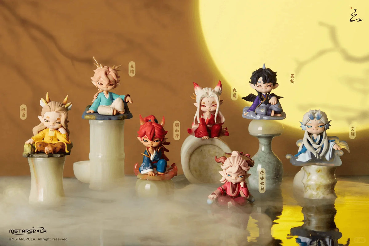 Searching for Mountains and Seas Stars PVC Figure Set (6-Pack)
