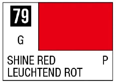 Mr. Color 79 - Shine Red (Gloss/Primary) (Box of 6)