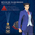 "Ace Attorney" Reed Diffuser Phoenix Wright Motif - Scent inspired by Wright Anything Agency