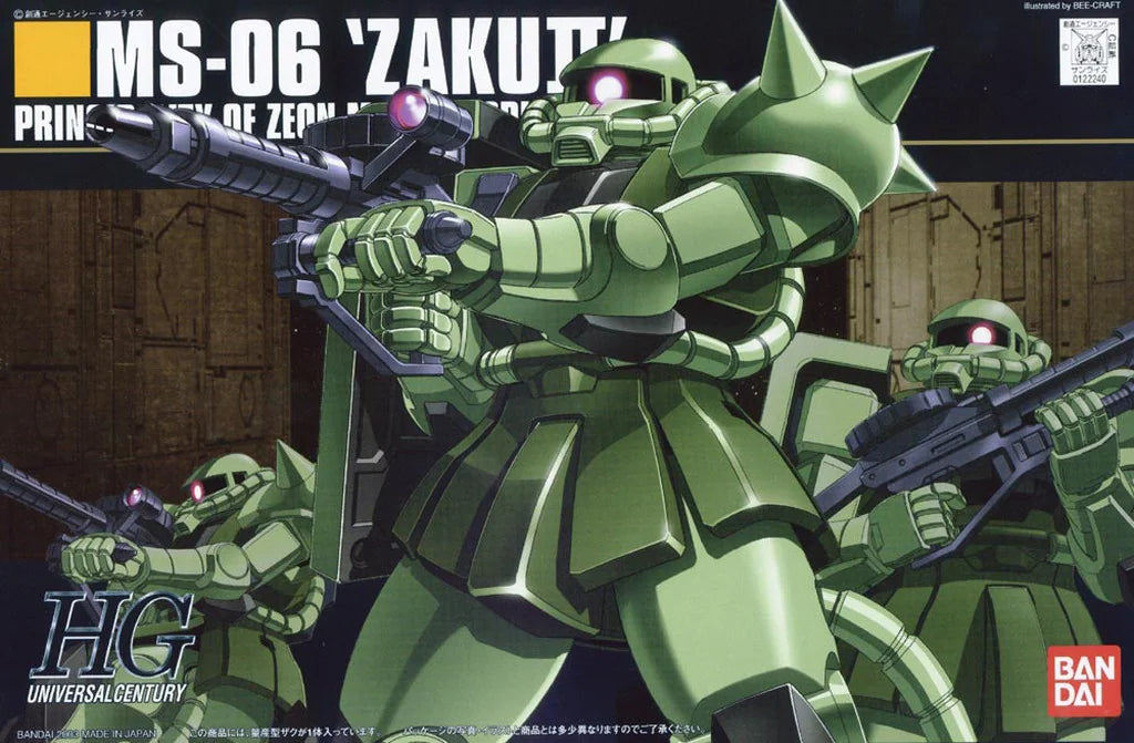 HGUC 1/144 #40 MS-06F Zaku 2-4573102573926
