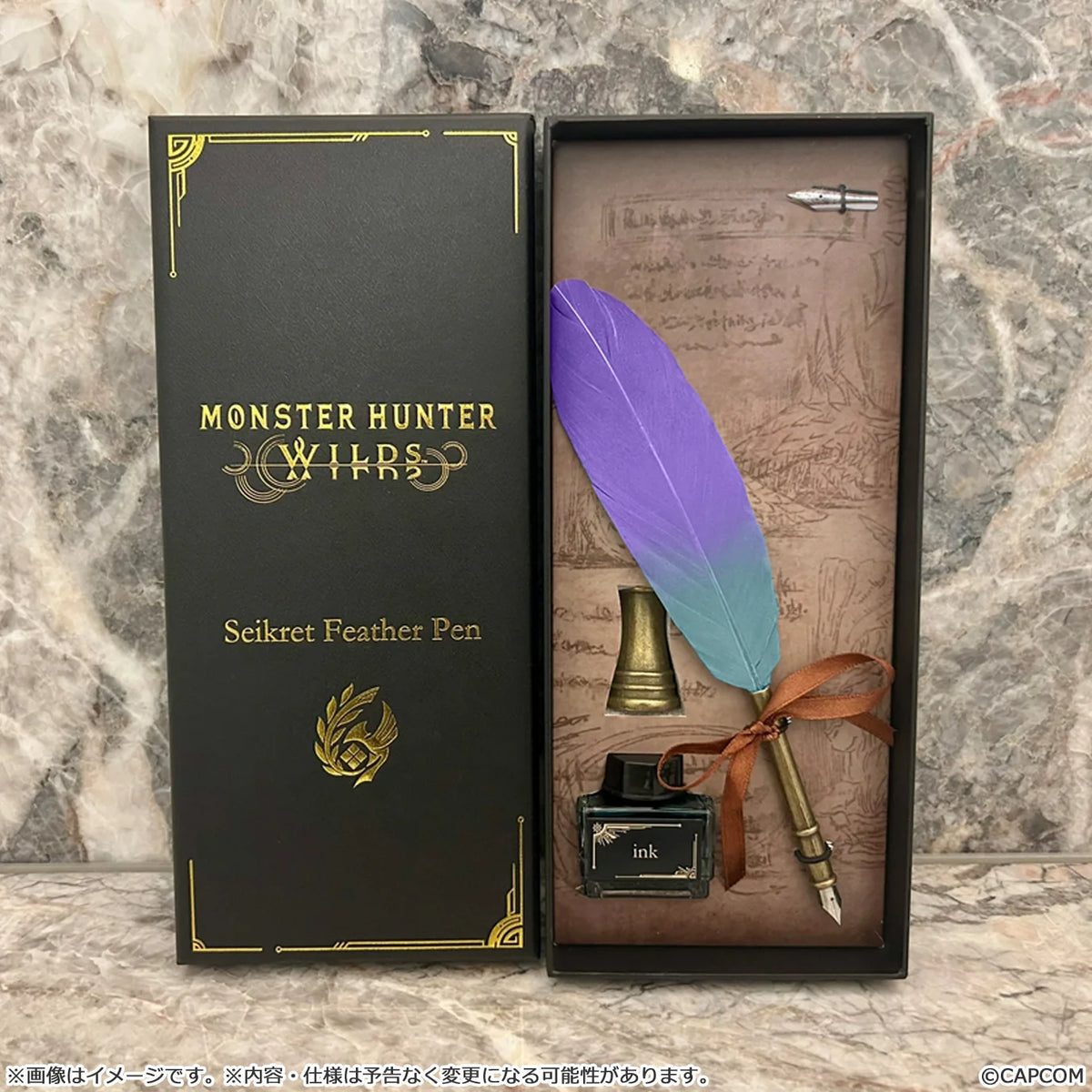 Monster Hunter Wilds Seikret feather pen