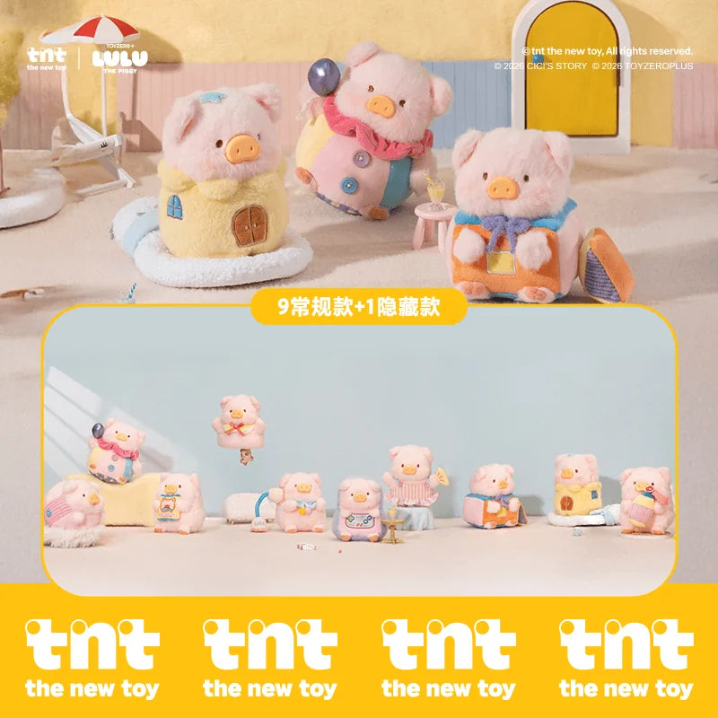 TNTSPACE LuLu the Piggy Come Play Series Collectible Plush Pendant Blind Box