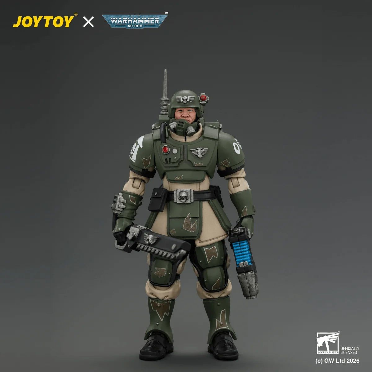 Astra Militarum Kasrkin 1 with Chainsword and Plasma Pistol