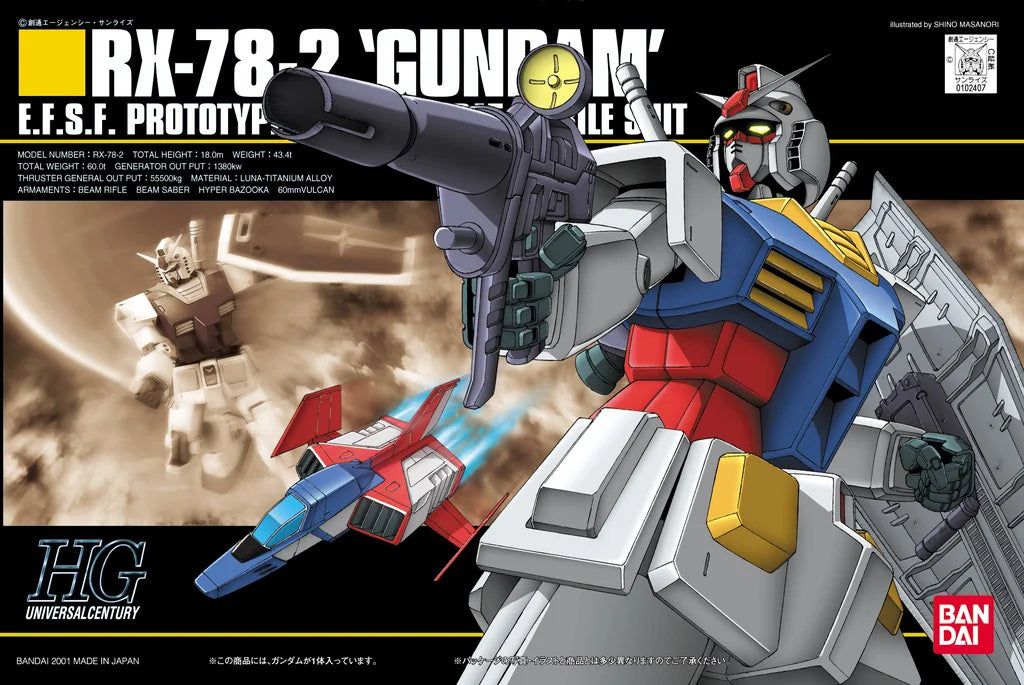 HGUC 1/144 #21 RX-78-2 Gundam